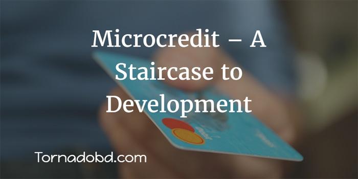 Microcredit–A Staircase