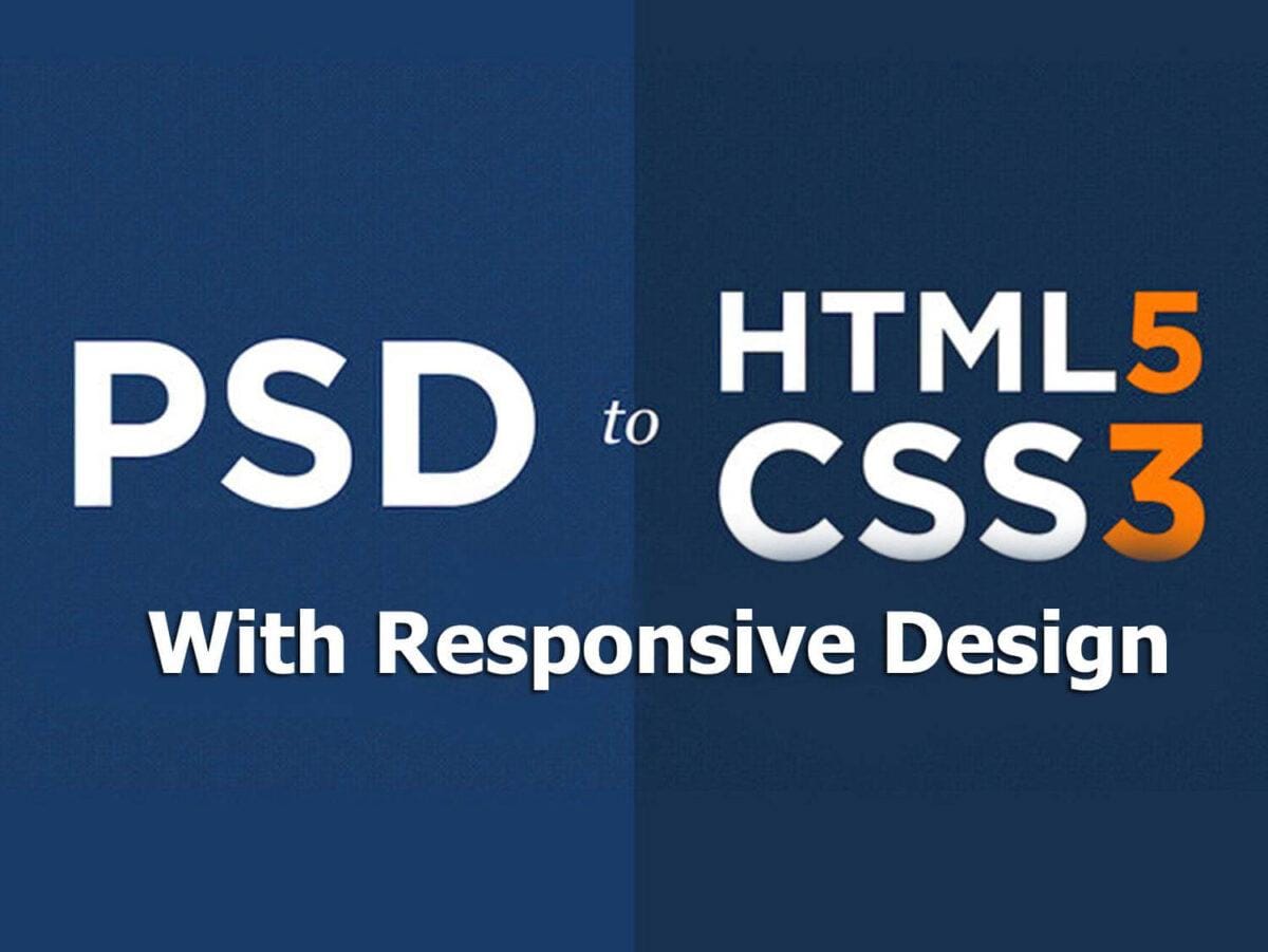 PSD to HTML