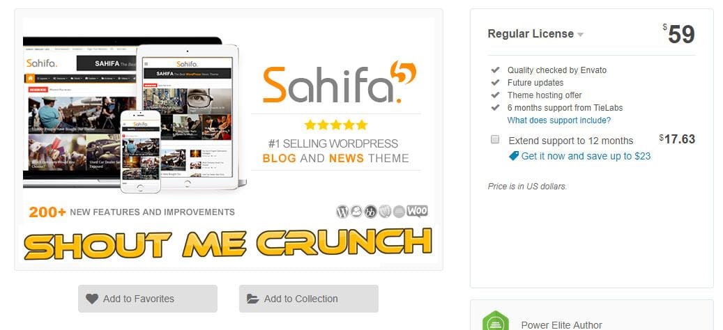 Sahifa Theme Review