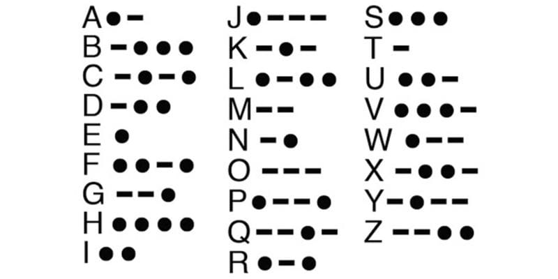 Morse Code Alpha