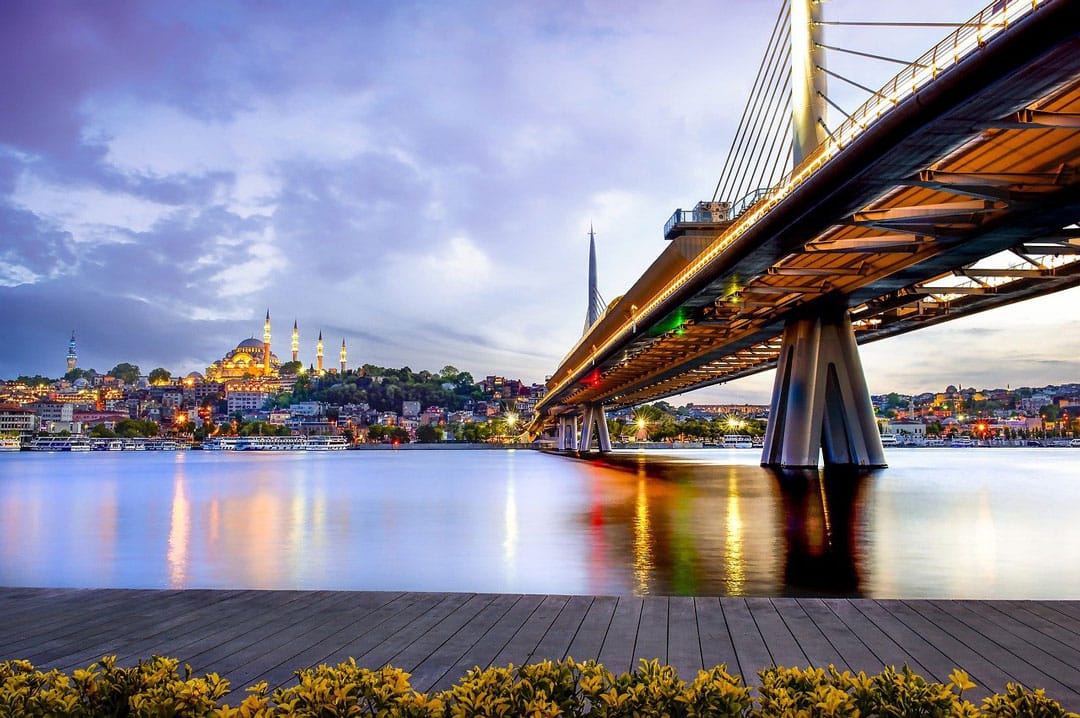 instanbul turkey bridge