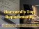 Harvard's Top Departments