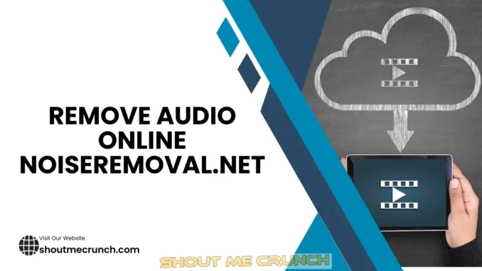 Remove Audio Online