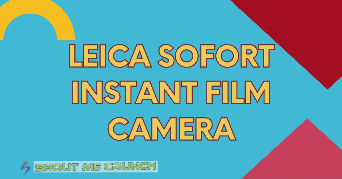 Leica Sofort Instant film Camera