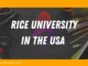 Rice University in USA