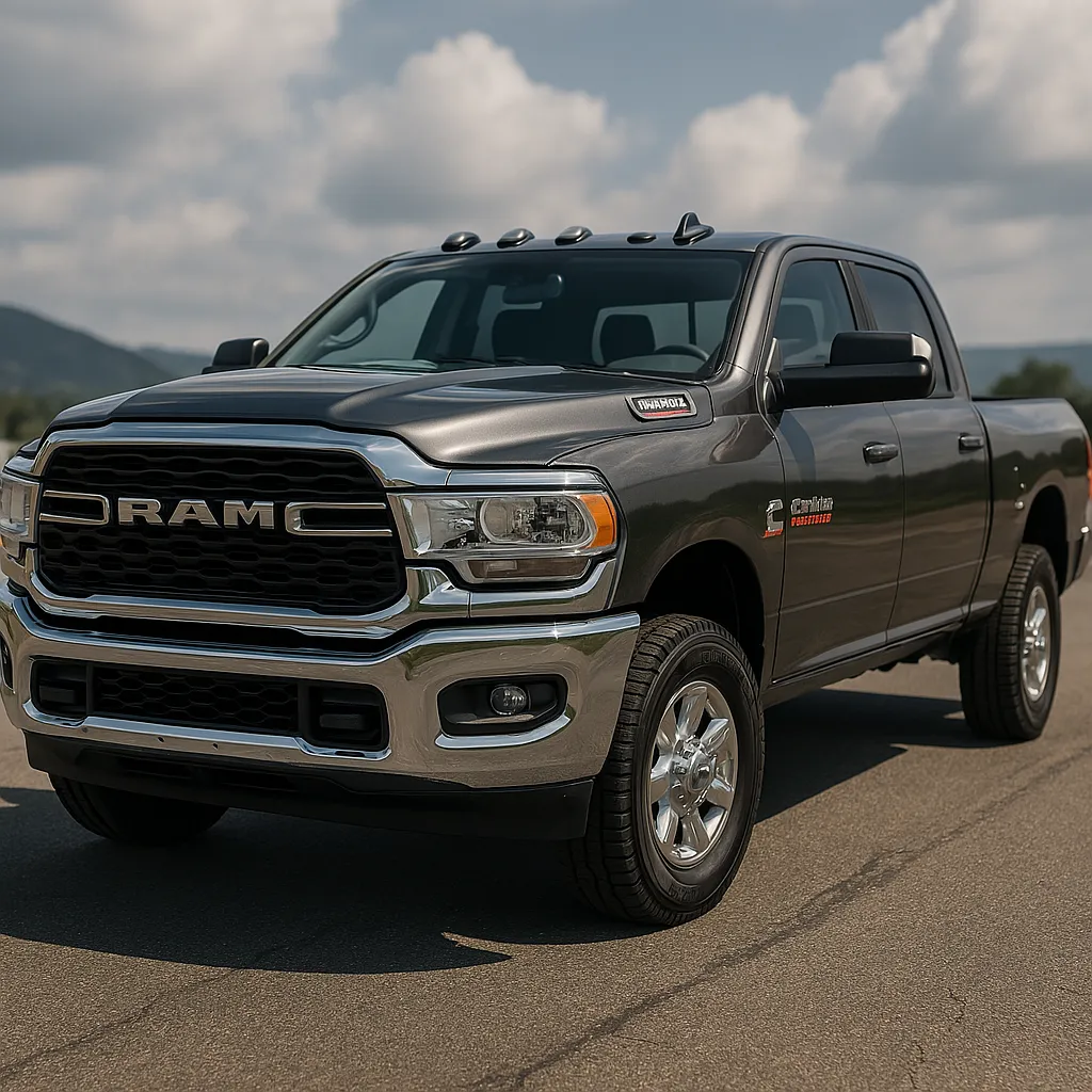 Dodge Ram with a Cummins engine