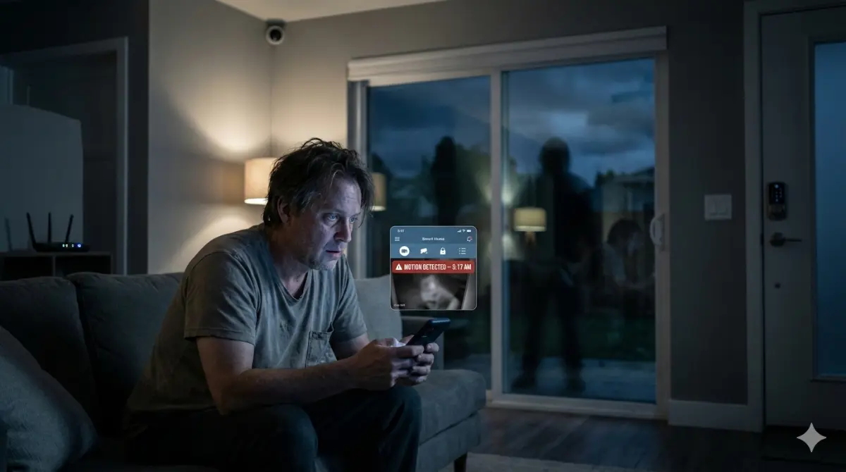 smart home security