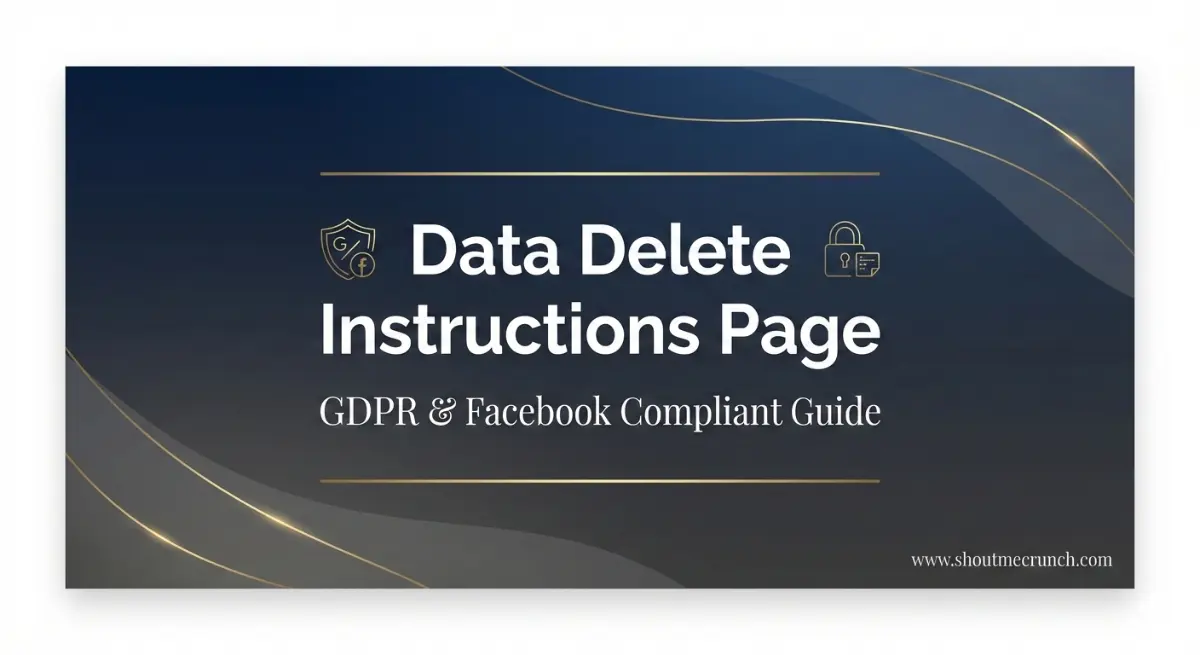 data deletion instructions