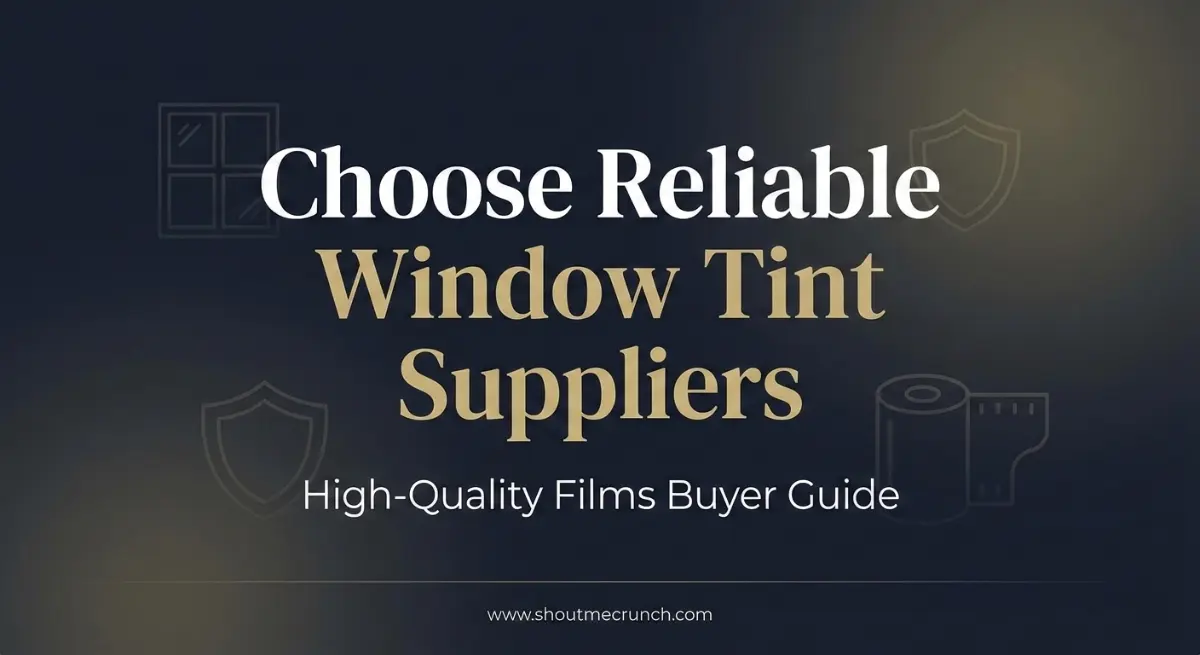 window tint suppliers