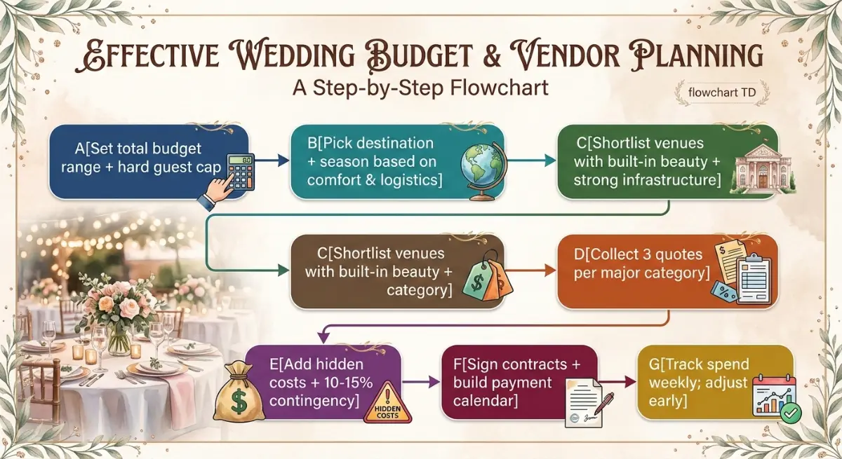 Effective Wedding Budget and Vendor Planning - Step by Step