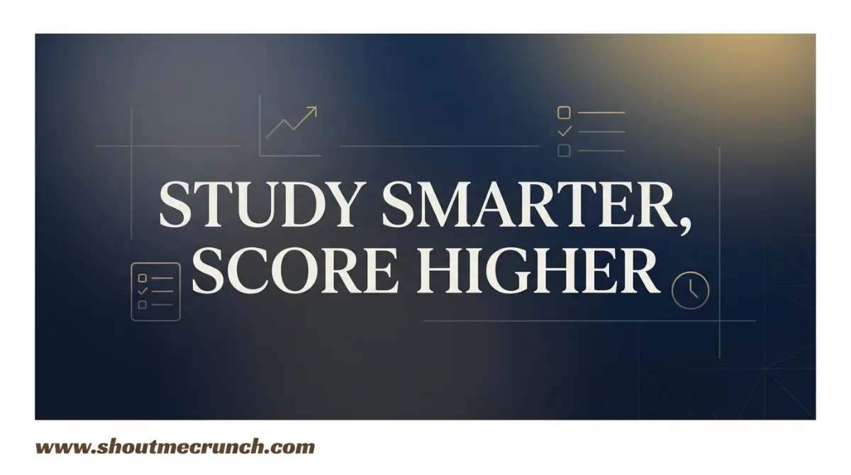 study smarter score higher